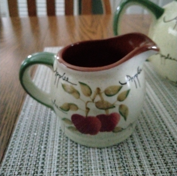 Vintage Home Interiors Teapot Sugar & Creamer - Picture 2 of 10